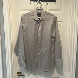 Kenneth Cole dress shirt.  15.5 neck, grey